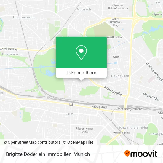 Карта Brigitte Döderlein Immobilien