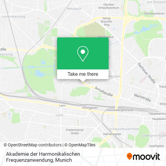 Akademie der Harmonikalischen Frequenzanwendung map