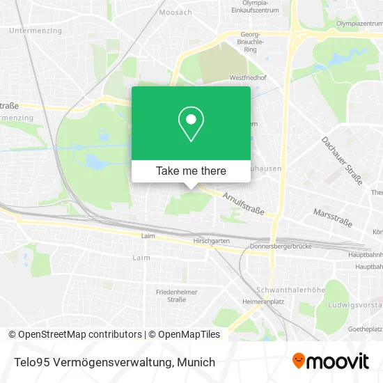 Карта Telo95 Vermögensverwaltung