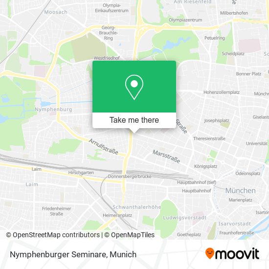 Nymphenburger Seminare map