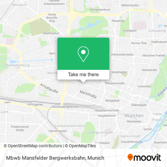 Карта Mbwb Mansfelder Bergwerksbahn