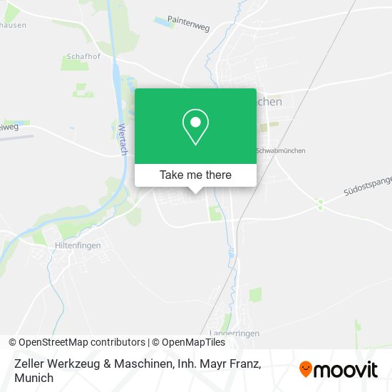 Zeller Werkzeug & Maschinen, Inh. Mayr Franz map