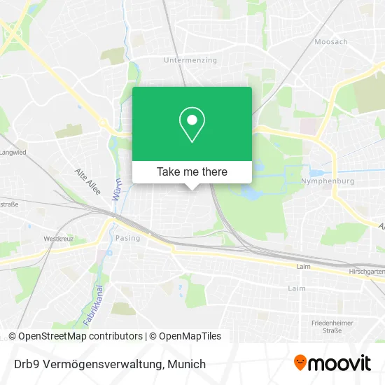 Карта Drb9 Vermögensverwaltung