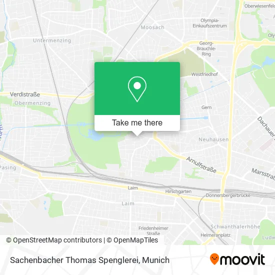 Карта Sachenbacher Thomas Spenglerei