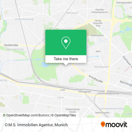 O.M.S. Immobilien Agentur map