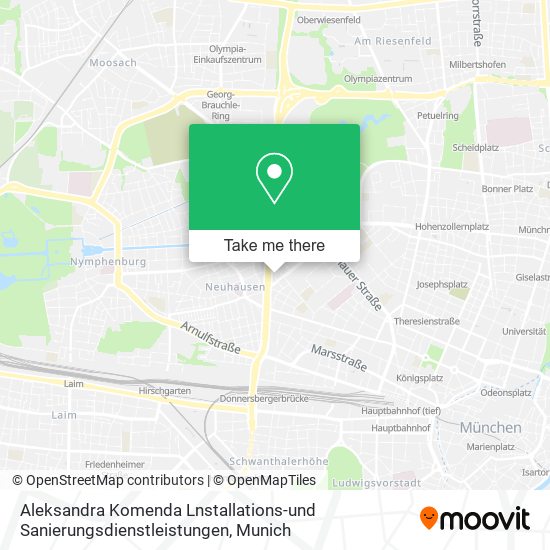 Aleksandra Komenda Lnstallations-und Sanierungsdienstleistungen map