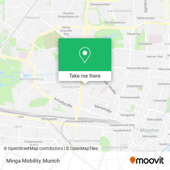 Minga Mobility map