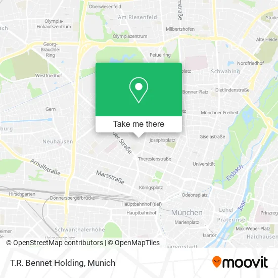 Карта T.R. Bennet Holding