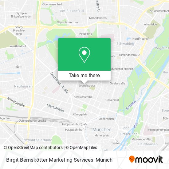 Birgit Bernskötter Marketing Services map