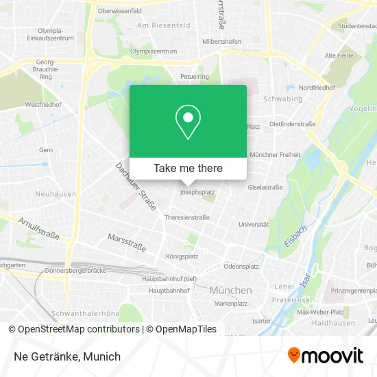 Карта Ne Getränke