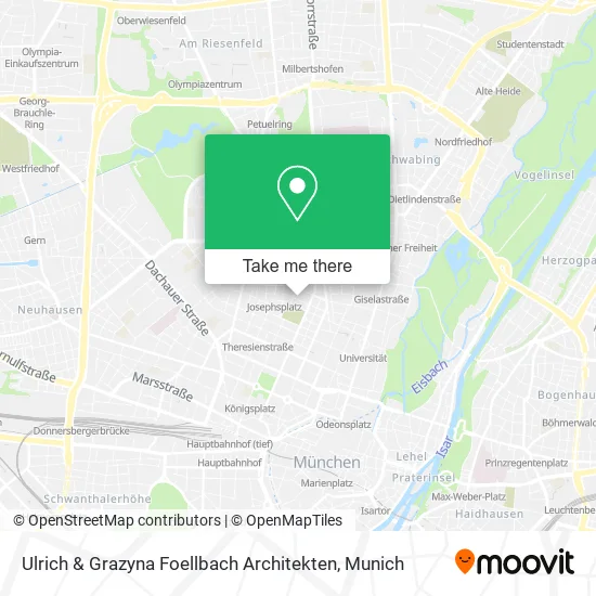 Карта Ulrich & Grazyna Foellbach Architekten
