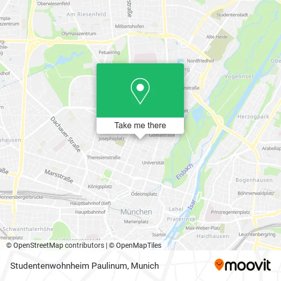Карта Studentenwohnheim Paulinum