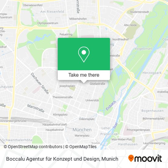 Boccalu Agentur für Konzept und Design map