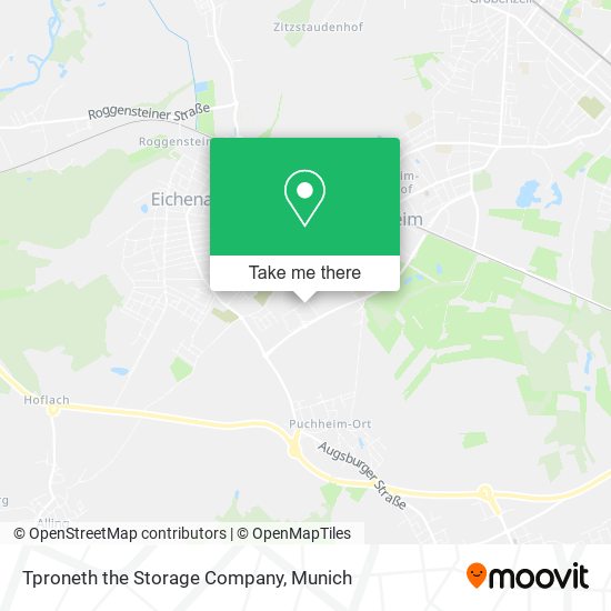 Карта Tproneth the Storage Company
