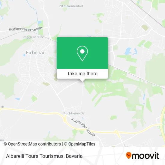 Albarelli Tours Tourismus map