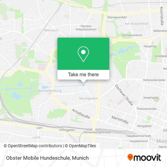 Obster Mobile Hundeschule map