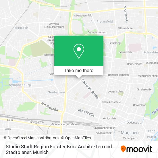 Studio Stadt Region Förster Kurz Architekten und Stadtplaner map