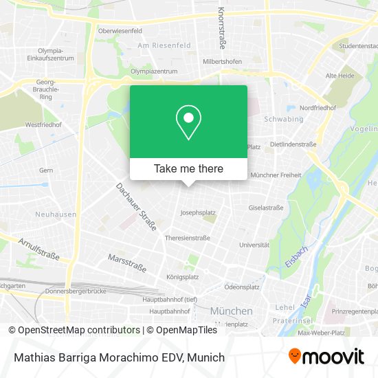 Карта Mathias Barriga Morachimo EDV