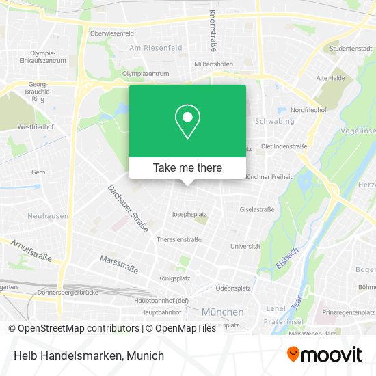 Helb Handelsmarken map