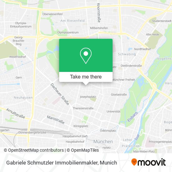 Gabriele Schmutzler Immobilienmakler map