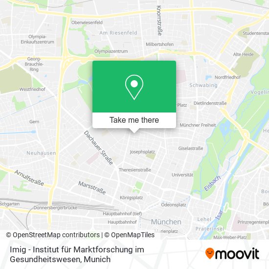 Imig - Institut für Marktforschung im Gesundheitswesen map