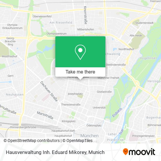 Hausverwaltung Inh. Eduard Mikorey map