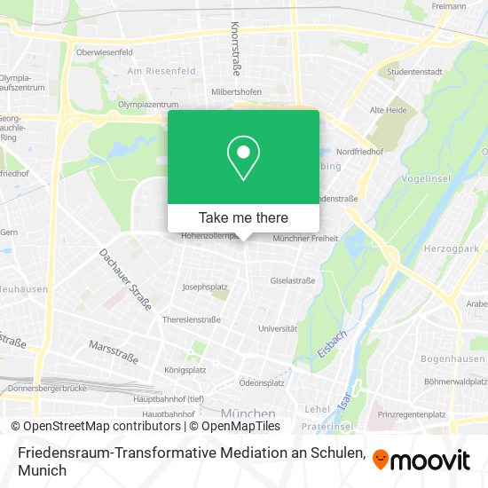 Карта Friedensraum-Transformative Mediation an Schulen