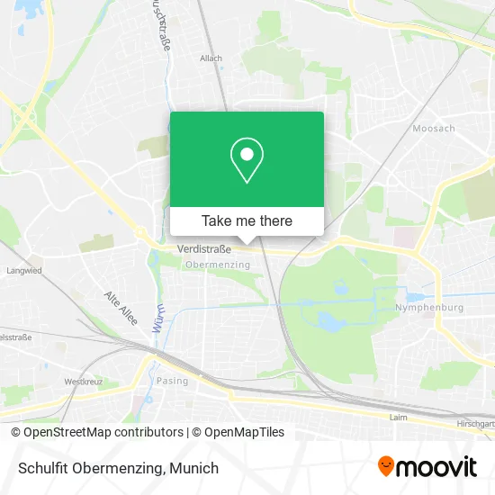 Карта Schulfit Obermenzing