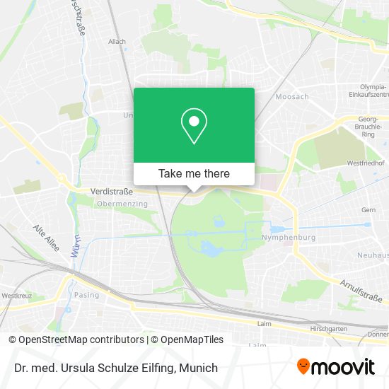 Dr. med. Ursula Schulze Eilfing map