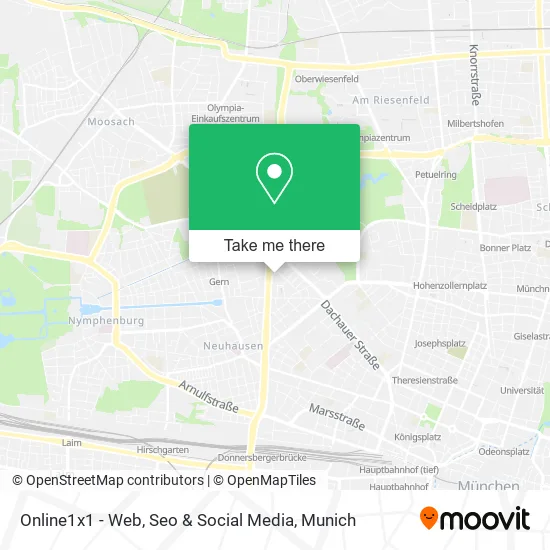 Карта Online1x1 - Web, Seo & Social Media