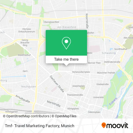 Карта Tmf- Travel Marketing Factory