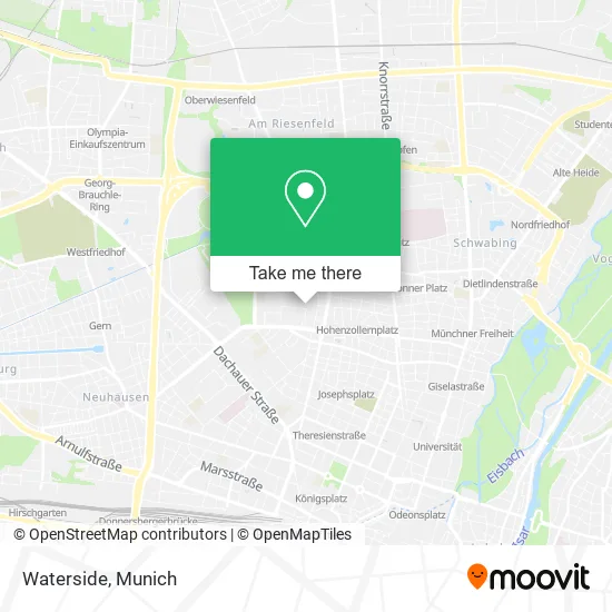 Карта Waterside