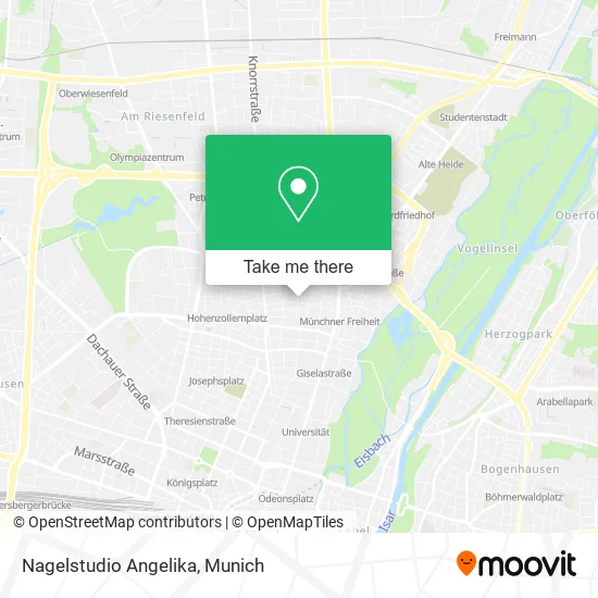 Карта Nagelstudio Angelika