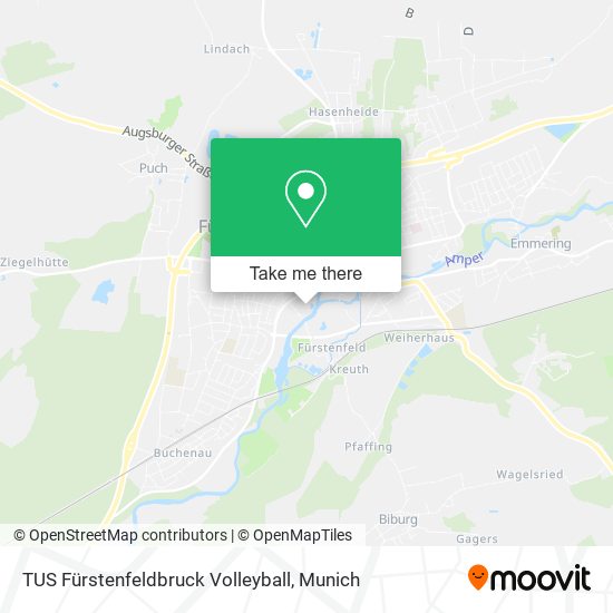 TUS Fürstenfeldbruck Volleyball map