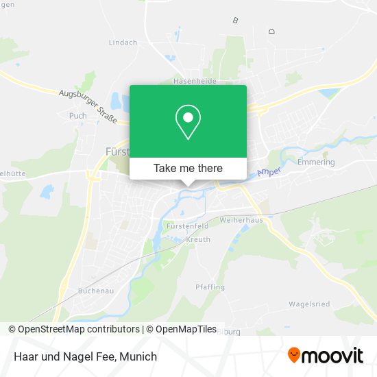 Haar und Nagel Fee map