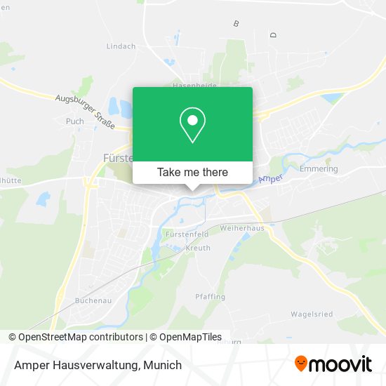 Amper Hausverwaltung map