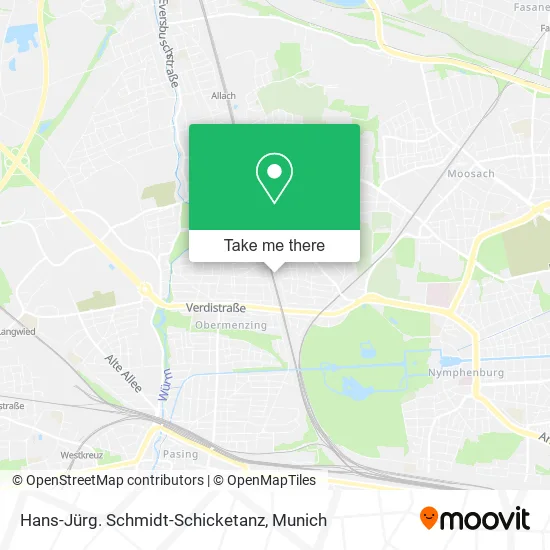 Карта Hans-Jürg. Schmidt-Schicketanz