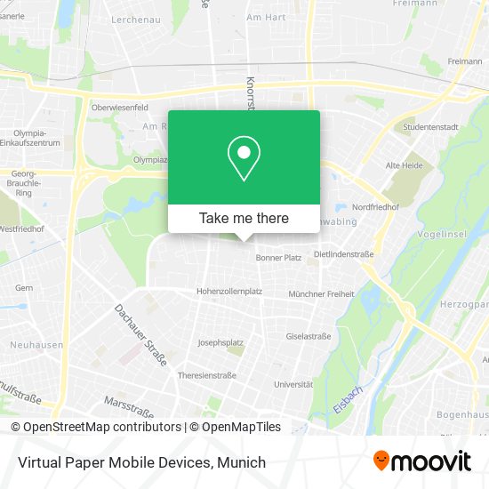 Virtual Paper Mobile Devices map
