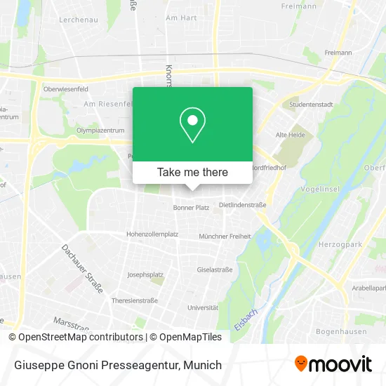 Карта Giuseppe Gnoni Presseagentur