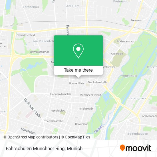 Fahrschulen Münchner Ring map