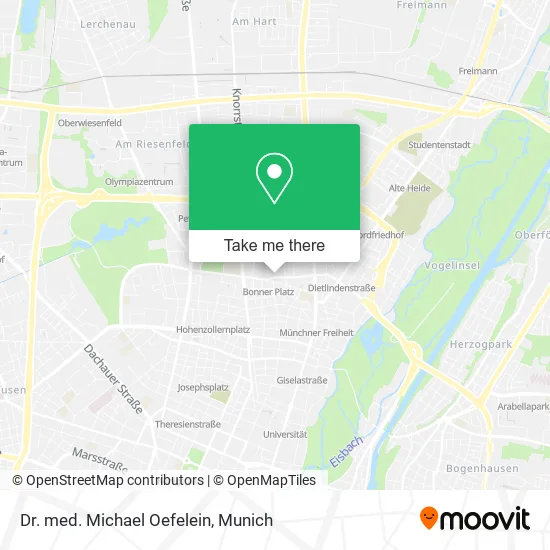 Карта Dr. med. Michael Oefelein
