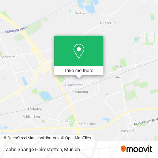 Zahn Spange Heimstetten map