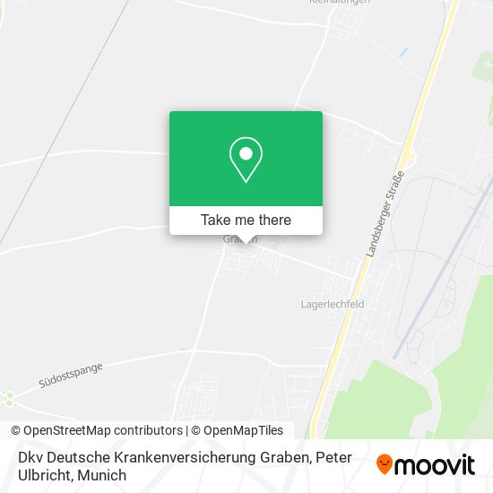 Dkv Deutsche Krankenversicherung Graben, Peter Ulbricht map