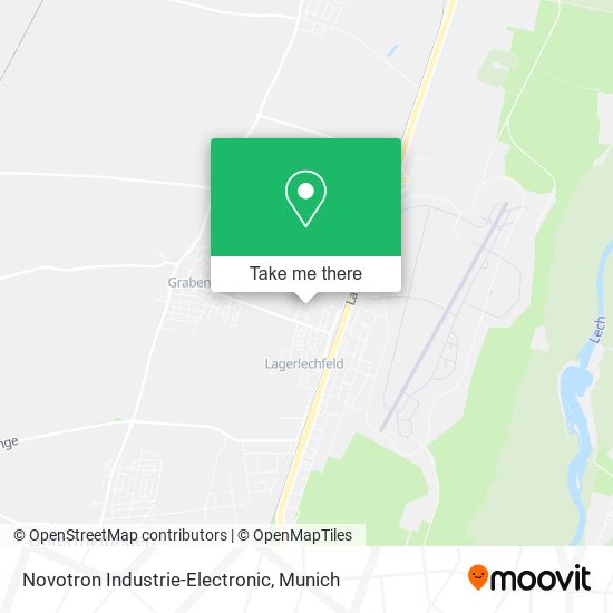 Novotron Industrie-Electronic map