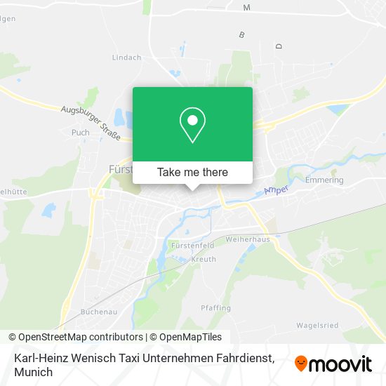 Karl-Heinz Wenisch Taxi Unternehmen Fahrdienst map