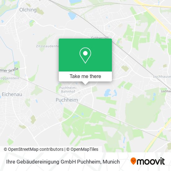 Карта Ihre Gebäudereinigung GmbH Puchheim