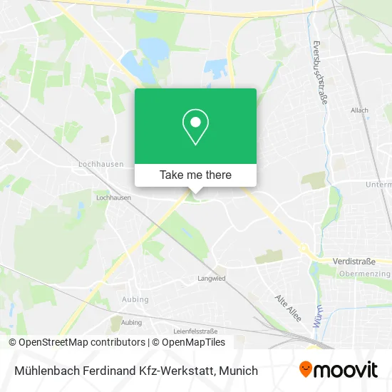 Карта Mühlenbach Ferdinand Kfz-Werkstatt