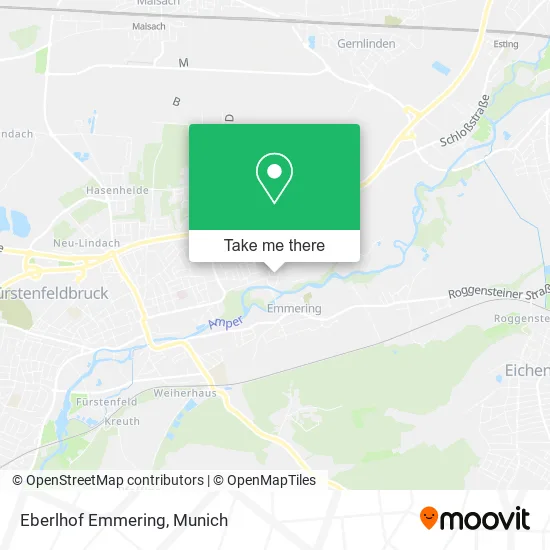 Карта Eberlhof Emmering
