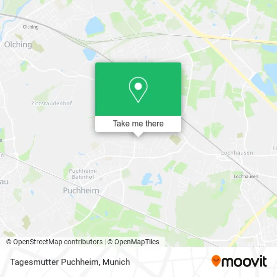 Карта Tagesmutter Puchheim