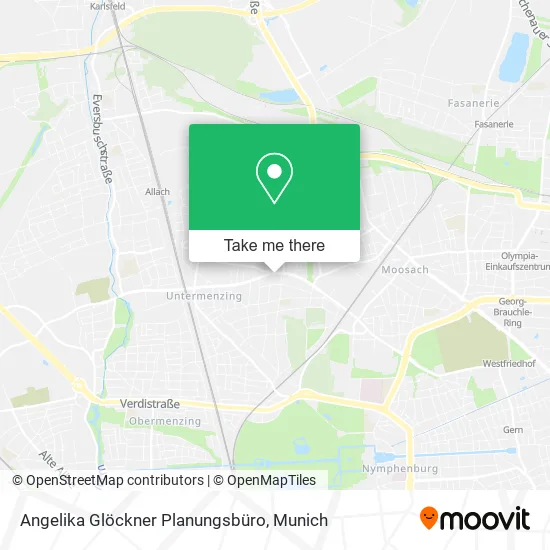Карта Angelika Glöckner Planungsbüro